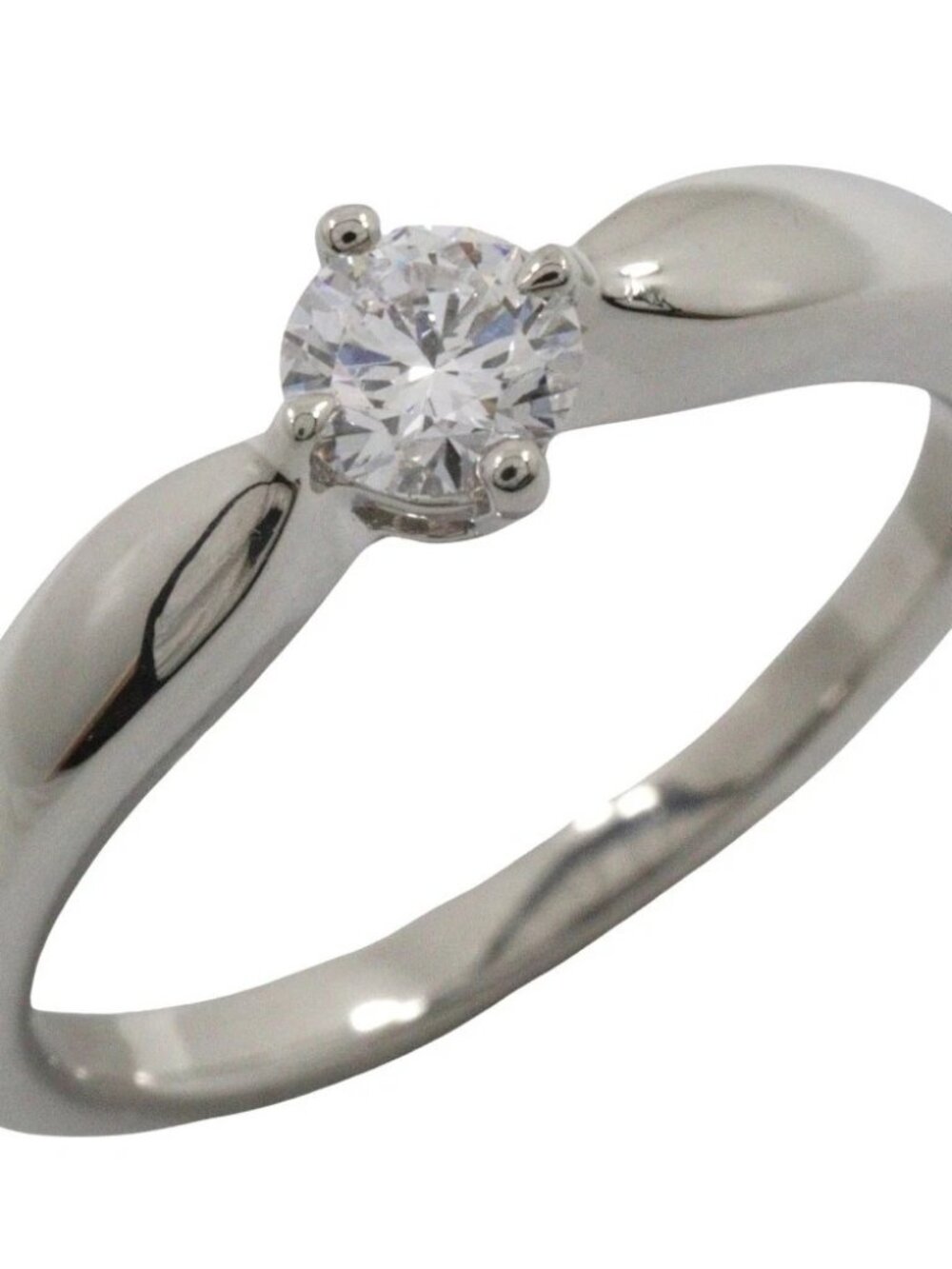 BVLGARI Dedicated to Venice Ring Pt950Platinum #4.7(US Size) 4g Women